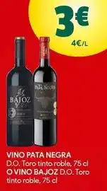 Masymas Bajoz - vino d.o. toro tinto roble oferta