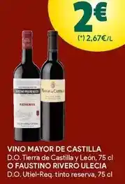 Masymas Castilla - vino mayor de castilla o faustino oferta
