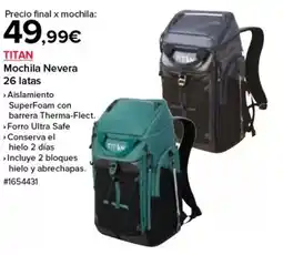 Costco Titan - mochila nevera oferta