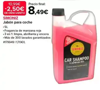Costco 3 en 1 - jabon para coche oferta