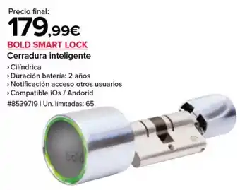 Costco Bold smart lock cerradura inteligente oferta