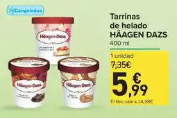 Carrefour Express Häagen dazs - tarrinas de helado oferta