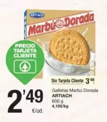 SPAR Fragadis Artiach - galletas marbu dorada oferta