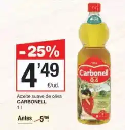 SPAR Fragadis Carbonell - aceite suave de oliva oferta