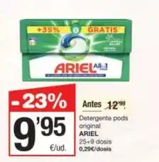 SPAR Fragadis Ariel - detergente pods original oferta