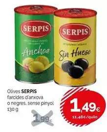 Condis Serpis - olives oferta