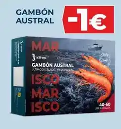 La Sirena Austral - gambón austral oferta