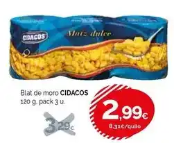Condis Cidacos - blat de moro oferta