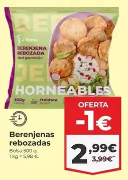 La Sirena La sirena - berenjenas rebozadas oferta