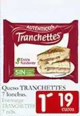 Supermercados Bip Bip Tranchettes - queso oferta