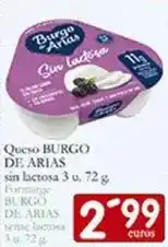 Supermercados Bip Bip Burgo de arias - queso sin lactosa oferta