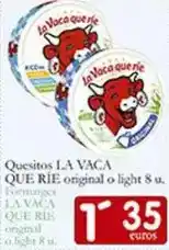 Supermercados Bip Bip La vaca que ríe - quesitos oferta