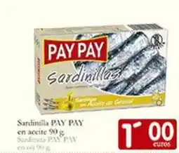 Supermercados Bip Bip Pay pay - sardinilla en aceite oferta