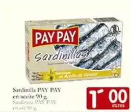 Supermercados Bip Bip Pay pay - sardinilla en aceite oferta