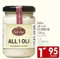 Supermercados Bip Bip Ferrer - salsa all i oli oferta