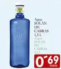 Supermercados Bip Bip Solán de cabras - agua oferta