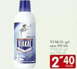 Supermercados Bip Bip Viakal - gel casa 500 ml oferta