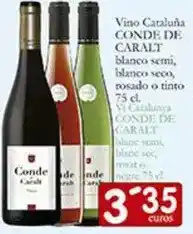 Supermercados Bip Bip Conde de caralt - vino cataluña oferta