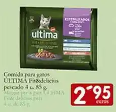 Supermercados Bip Bip Affinity - comida para gatos última fit&delicius pescado oferta