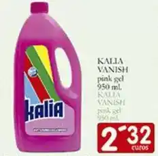 Supermercados Bip Bip Kalia - vanish pink gel oferta