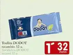 Supermercados Bip Bip Dodot - toallita recambio 52 u oferta