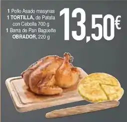 Masymas Obrador - pollo asado masynas oferta
