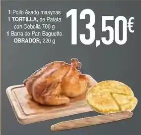 Masymas Obrador - pollo asado masynas oferta