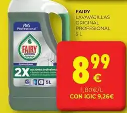 CashDiplo Fairy - lavavajillas original profesional oferta