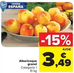 Carrefour Market Origen - albaricoque granel oferta