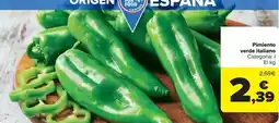Carrefour Market Pimiento verde italiana oferta