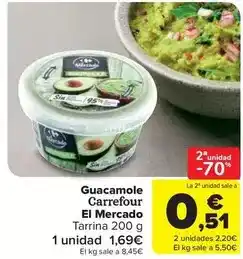 Carrefour Market Carrefour - guacamole el mercado oferta