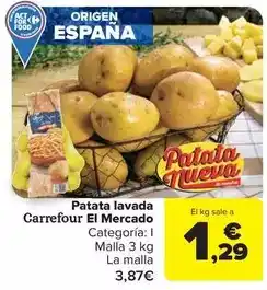 Carrefour Market Carrefour - patata lavada oferta