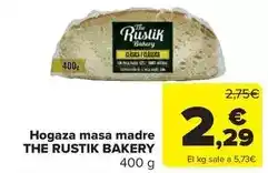 Carrefour Market The rustik bakery - hogaza masa madre oferta