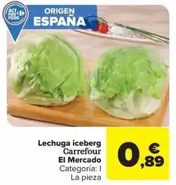 Carrefour Market Carrefour - lechuga iceberg oferta