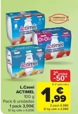 Carrefour Market Actimel - lcasei oferta