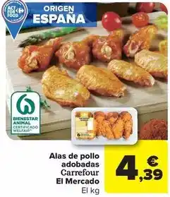 Carrefour Market Carrefour - alas de pollo adobadas el mercado oferta
