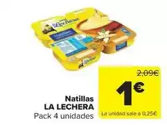 Carrefour Market La lechera - natillas oferta