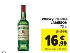 Carrefour Market Jameson - whisky irlandes oferta