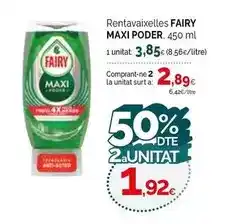 Condis Fairy - rentavaixelles maxi poder oferta