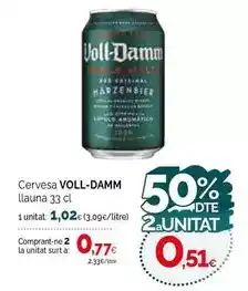 Condis Voll-damm - cervesa oferta