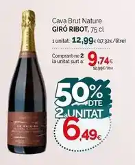 Condis Brut - cava nature oferta