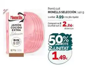 Condis Monells - pernil cuit seleccion oferta