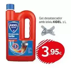 Condis Kidel - gel desatascador amb leixiu oferta