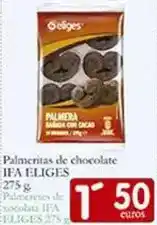 Supermercados Bip Bip Ifa eliges - palmeritas de chocolate oferta