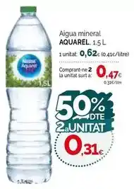Condis Aquarel - aigua mineral oferta