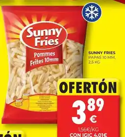 CashDiplo Sunny - papas oferta