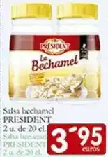 Supermercados Bip Bip Président - salsa bechamel oferta