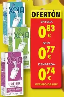 CashDiplo Leche oferta