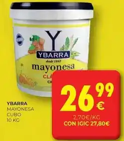 CashDiplo Ybarra - mayonesa oferta