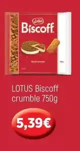 Comerco Cash & Carry Lotus - biscoff crumble oferta
